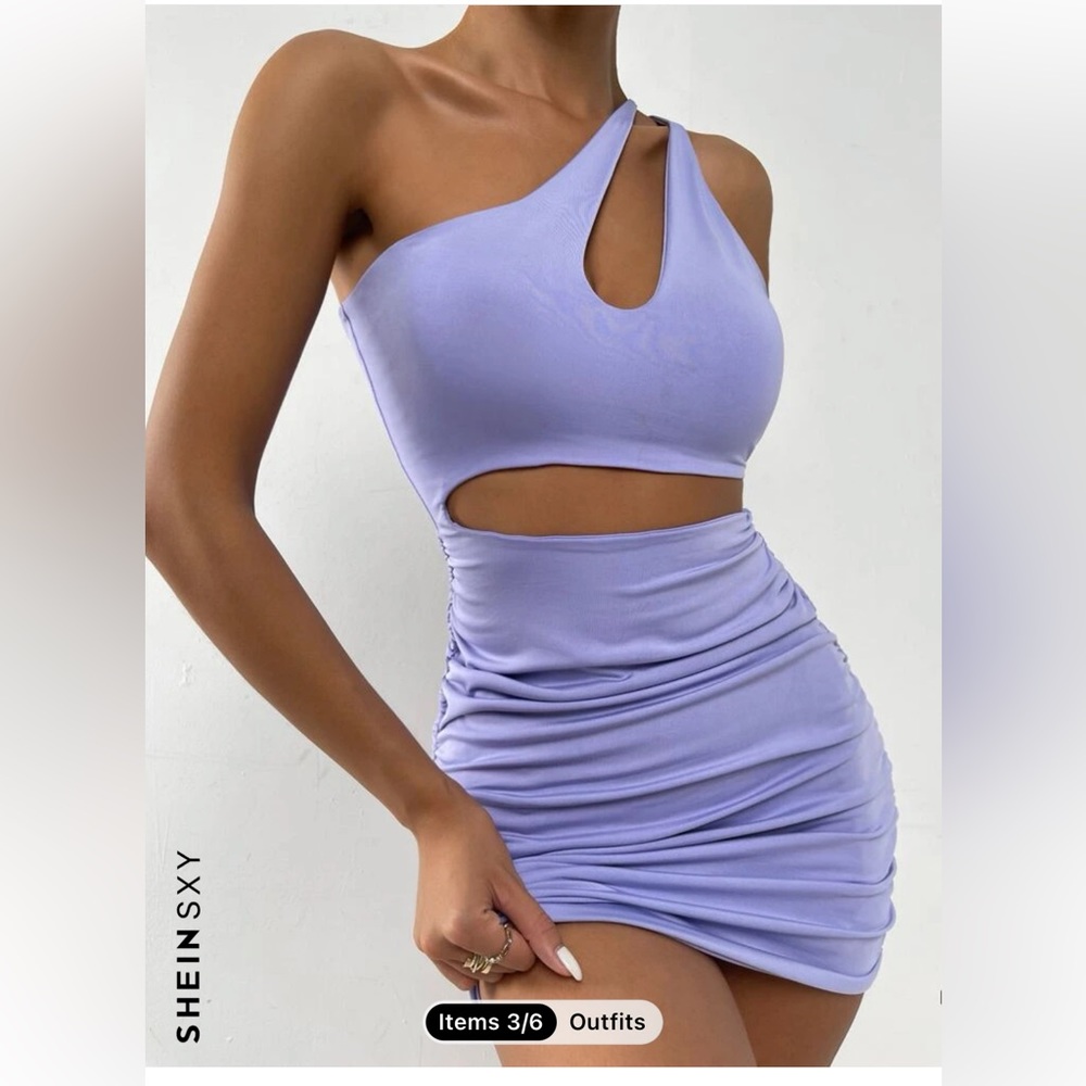 Purple Mini Dress